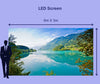 شاشة LED 6 م × 3 م = 261 بوصة