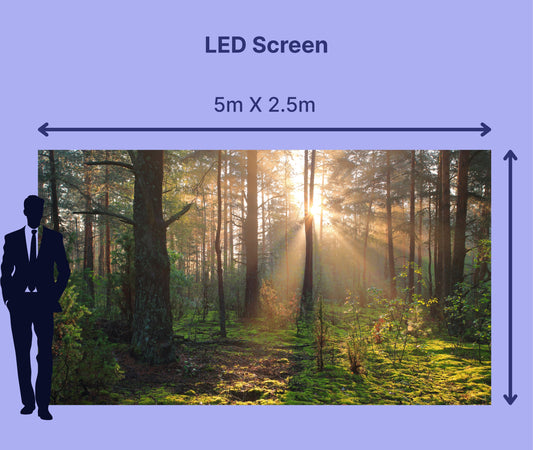 LED Screen 5m X 2.5m = 220"