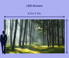 LED Screen 6.5m X 3m = 273"