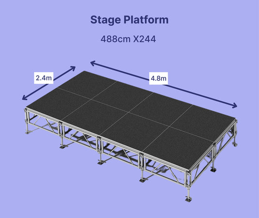 Portable Stage System 2.4m X 4.8m