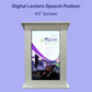 Digital Lectern Speech Podium